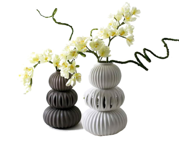 饰品摆设花瓶插花PNG透明图，植物装饰元素，高清素材免费下载