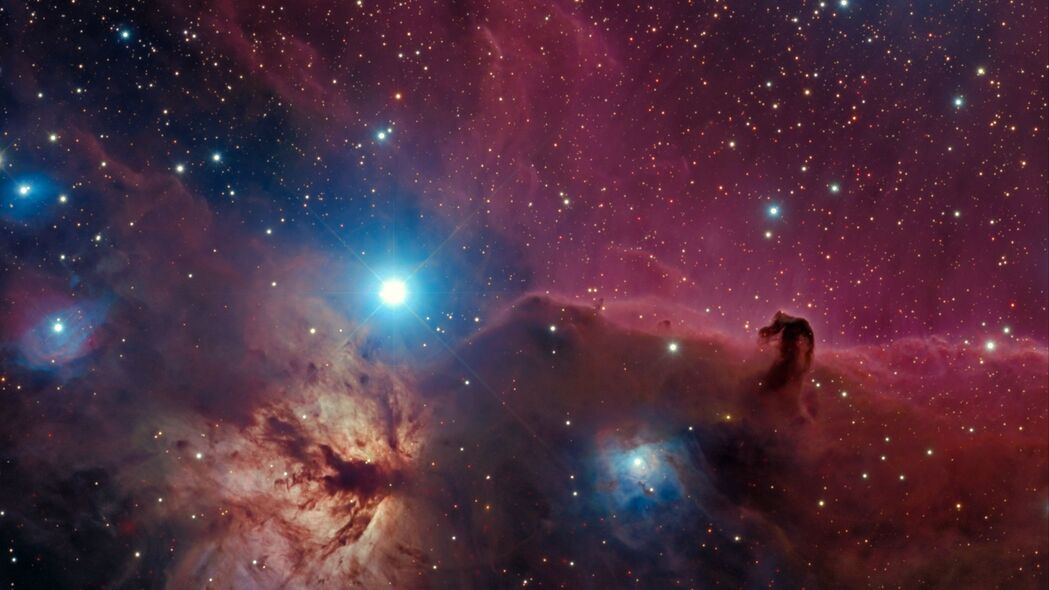 璀璨星云，恒星辉光，高清4K太空壁纸，3840x2160分辨率下载