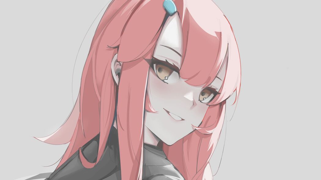 女孩倩影引擎盖，绝美动漫4K壁纸，高清3840x2160分辨率，一键下载