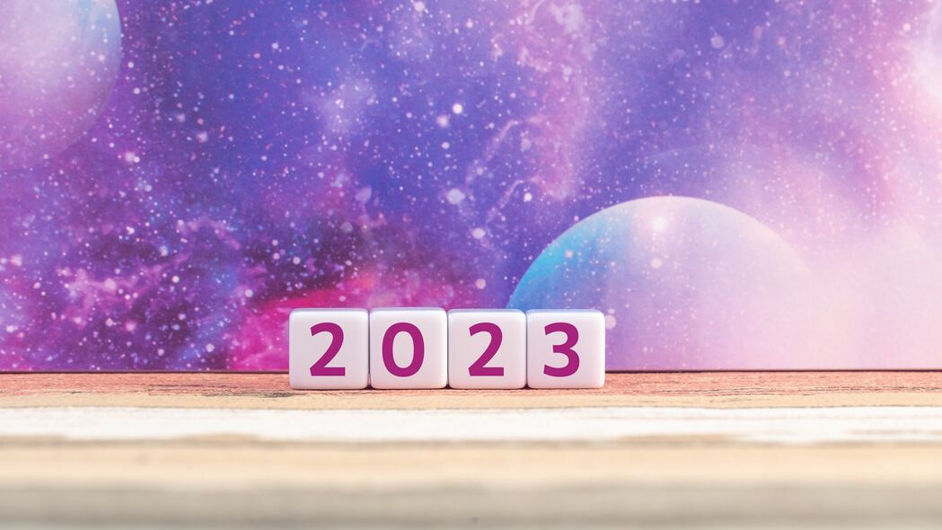 2023新年数字节日，精选4K高清壁纸，3840x2160分辨率，免费下载
