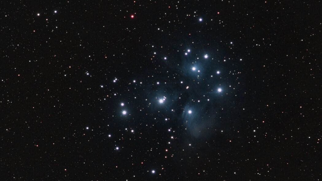 璀璨星空辉光闪耀，超清4K黑暗背景壁纸，3840x2160高清下载
