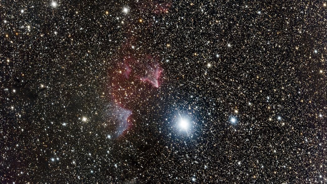 璀璨恒星，绚丽星云，绝美空间背景，4K高清壁纸3840x2160免费下载