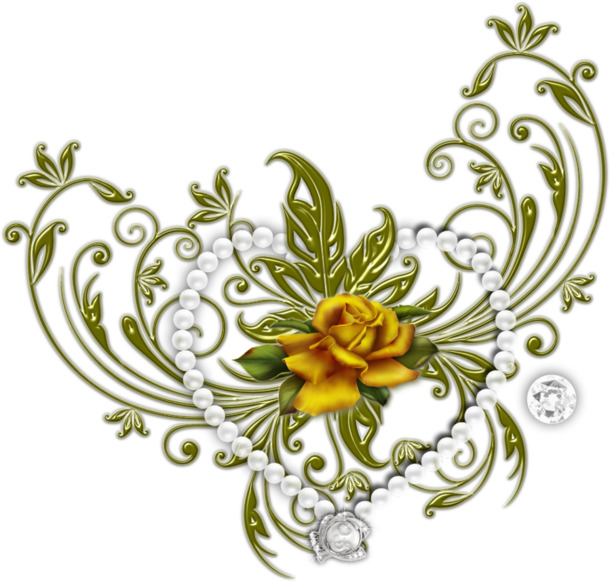 花纹背景PNG透明图，高清花瓣漂浮元素，设计素材免费下载