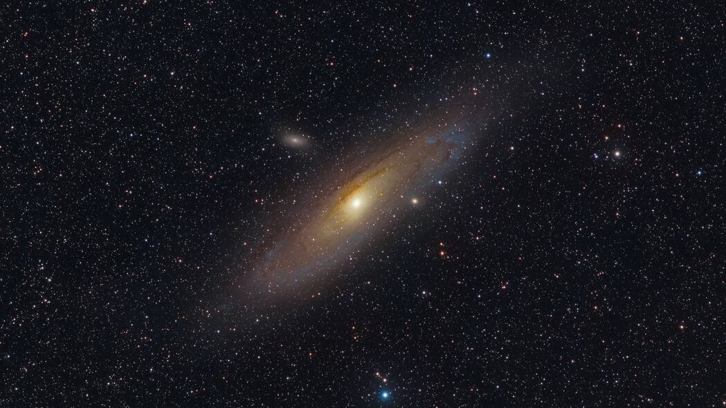 璀璨星系辉光，超清4K太空星星壁纸，3840x2160高清背景图片免费下载