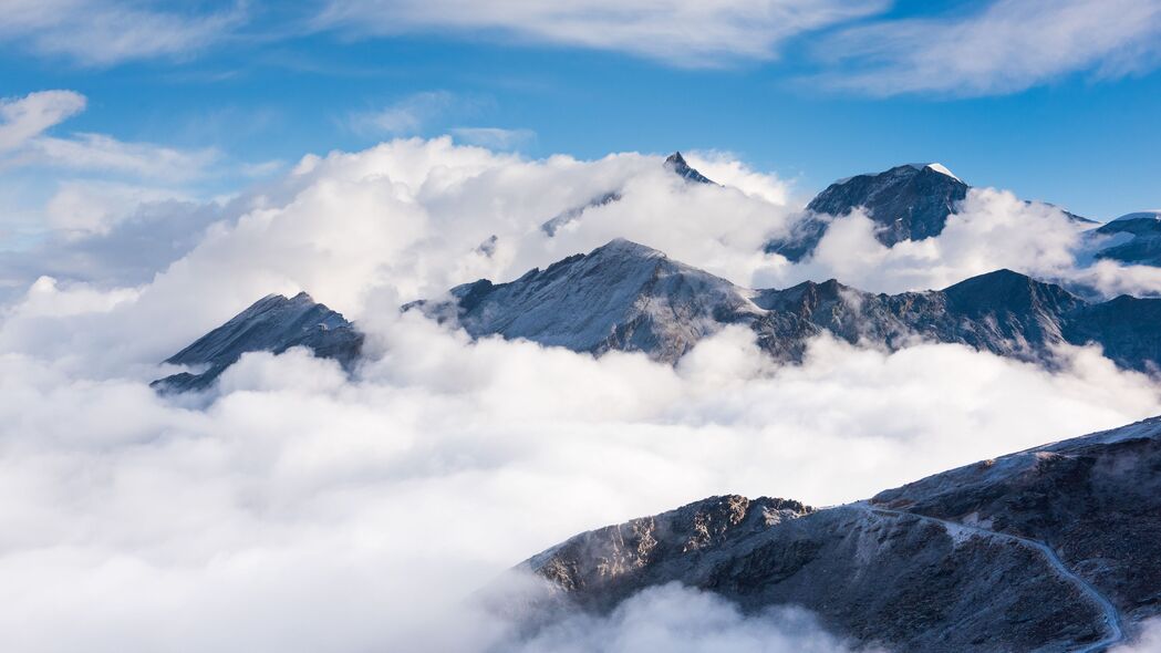 山脉之美，自然云景4K超清壁纸，3840x2160高清下载