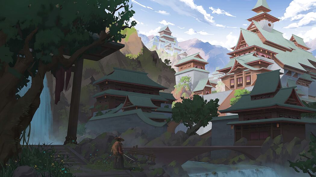 建筑剪影艺术之美，4K高清壁纸，3840x2160分辨率畅享下载