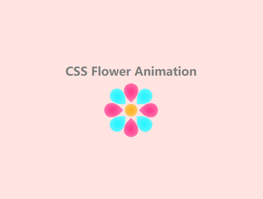 花朵绽放动态图片素材必备，css渐变色案例