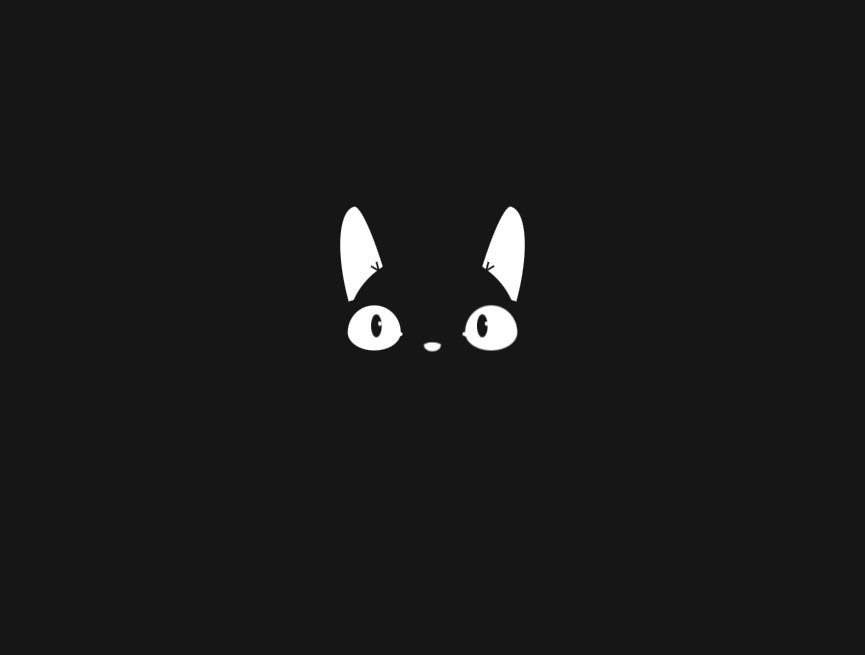 css动画无限循环，黑猫眨眼睛动图必备