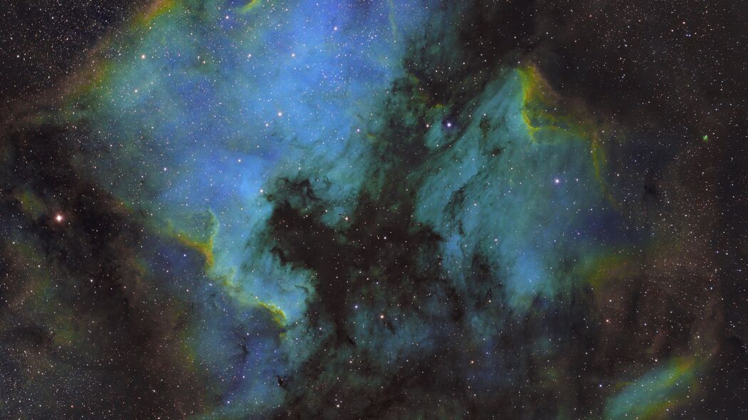 星云星系辉光闪耀，超高清4K太空恒星壁纸（3840x2160）免费下载