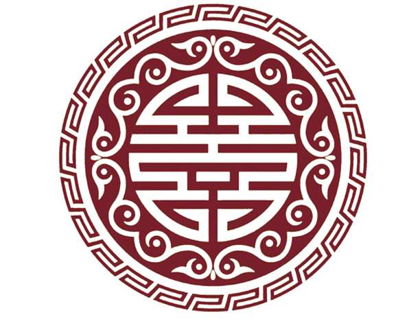 中国风圆圈图案PNG素材，古典高清透明装饰元素免费下载