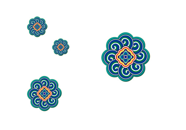装饰花PNG透明图片，高清花纹元素，免费下载设计素材
