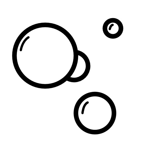 泡泡图标，高清PNG透明免扣元素，创意图片设计素材下载