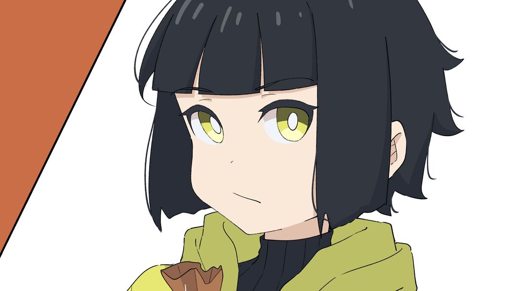 女孩明眸一瞥动漫艺术，4K超高清壁纸3840x2160，免费下载欣赏