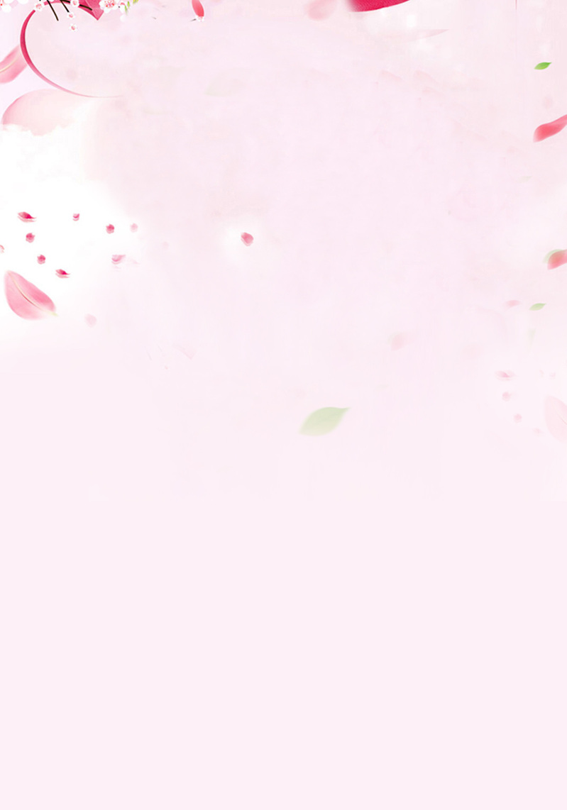 妇女节粉色花瓣海报背景，高清JPG素材，创意另类设计，免费下载