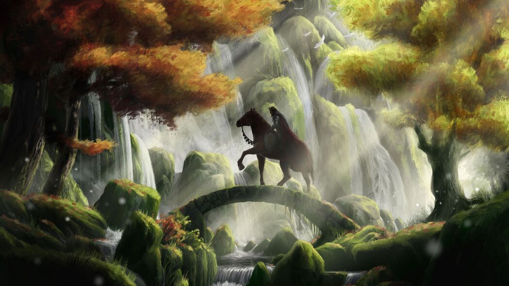 幻想国王骑手盔甲艺术，绝美4K高清壁纸，3840x2160分辨率畅享下载