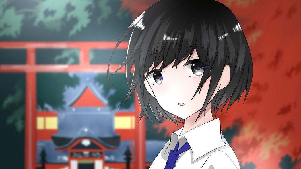 4K动漫艺术，精选高清领带一瞥壁纸，3840x2160分辨率，免费下载