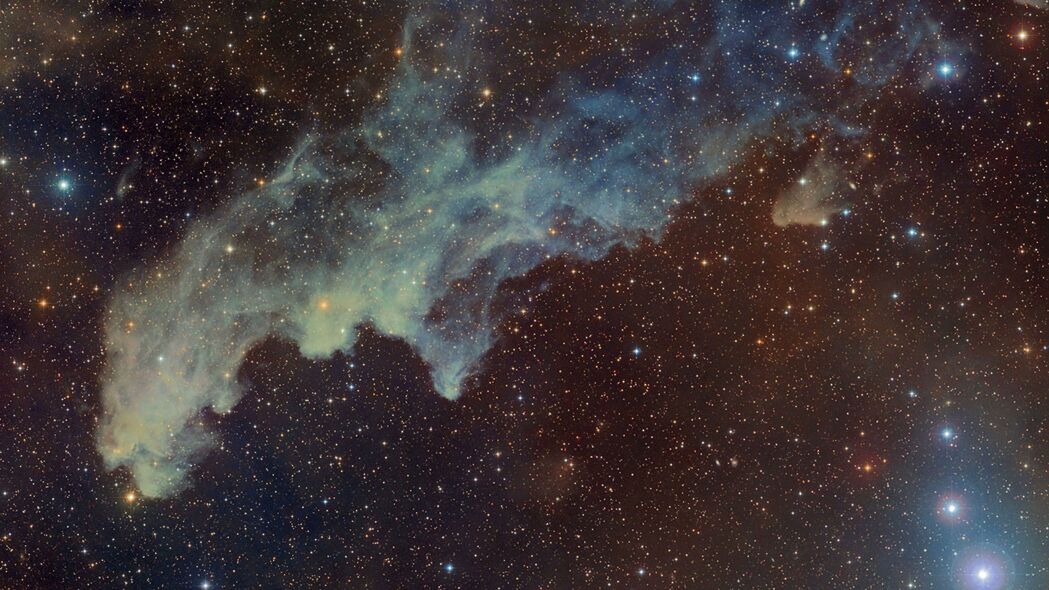 探索女巫头星云之美，4K超高清太空壁纸，3840x2160极致分辨率