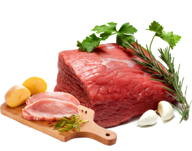 肉块PNG透明图，高清装饰元素，生活用品设计素材下载