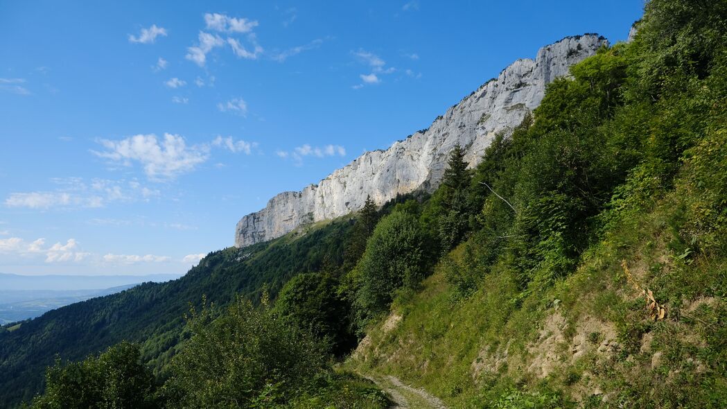 自然之美，山脉树木路径风光，高清4K壁纸3840x2160下载