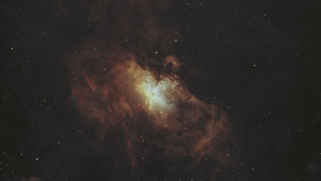 星际辉光，深色星云4K壁纸，超高清3840x2160背景图片下载