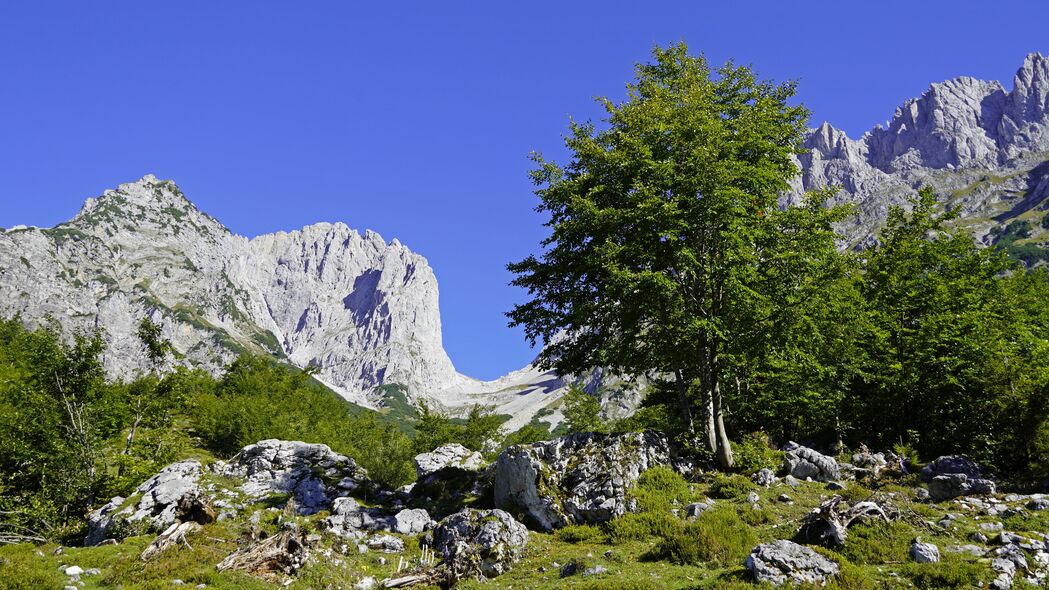 自然之美，山脉浮雕石头风景4K高清壁纸，3840x2160超高清下载