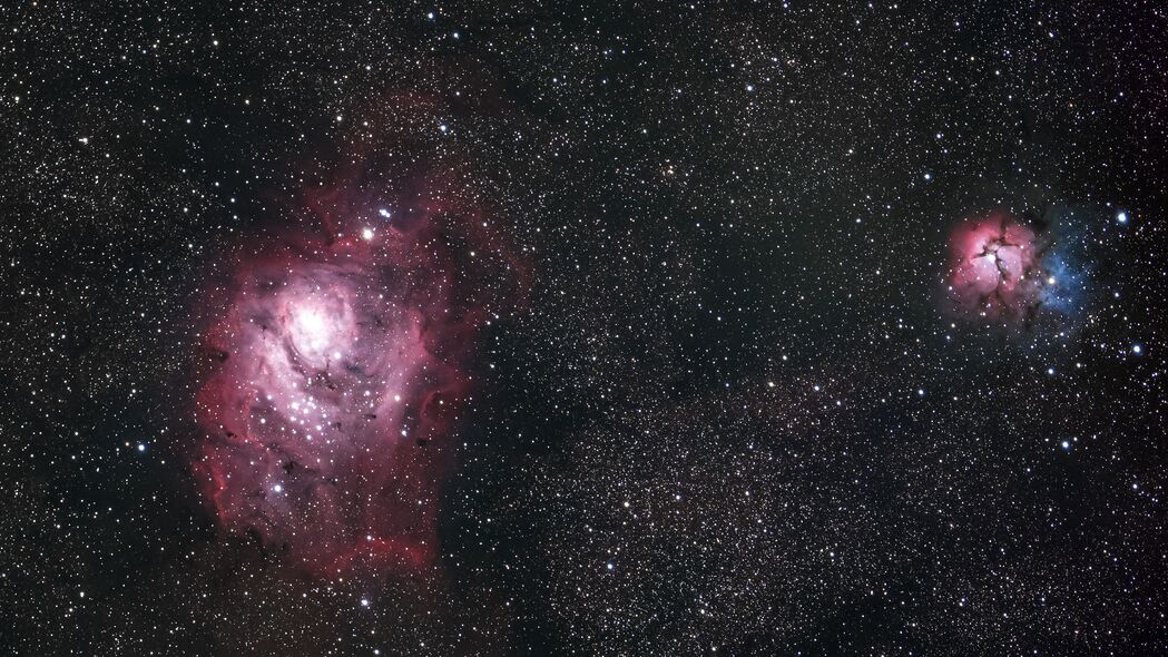 【绝美宇宙】星云辉光，恒星眩光，超清4K空间壁纸，3840x2160高清下载