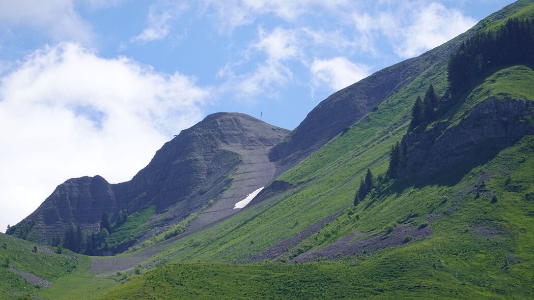 绝美山脉丘陵浮雕风景，4K超清壁纸，3840x2160高清下载
