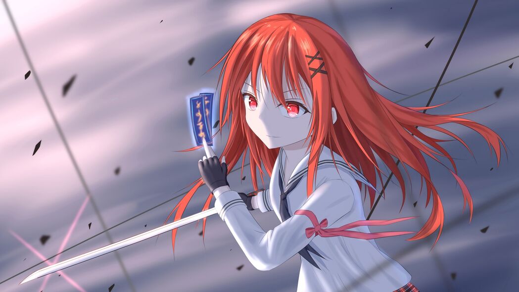 女孩动漫艺术，精选4K高清壁纸，3840x2160分辨率，免费下载