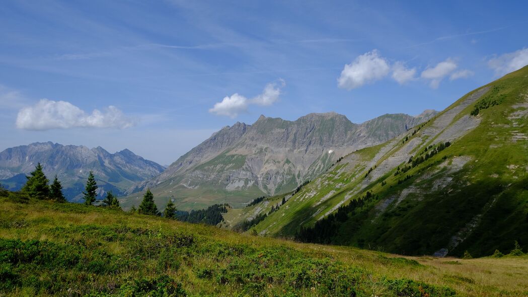 4K超清自然风景壁纸，山脉丘陵山谷美景，3840x2160高清下载
