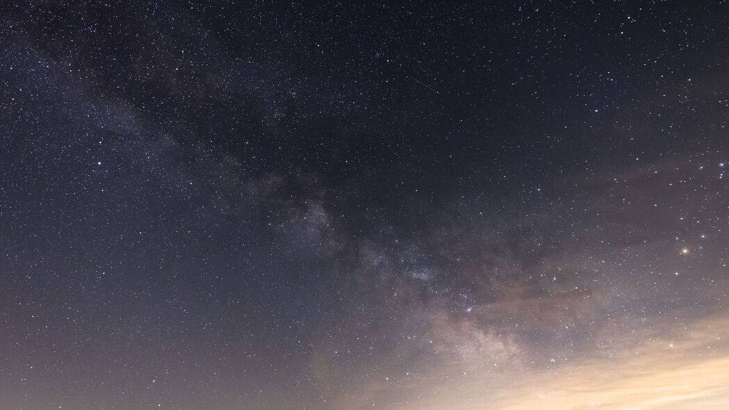 高清银河星空4K壁纸，夜晚太空美景，3840x2160超清分辨率，免费下载