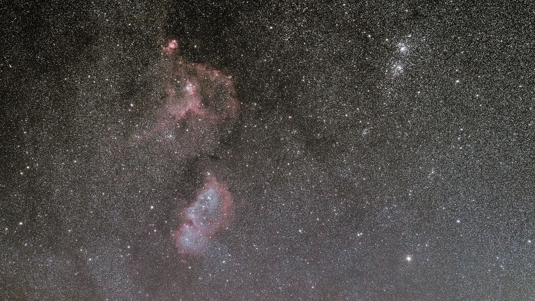 太空星云恒星辉光4K壁纸，高清眩光背景，3840x2160分辨率免费下载