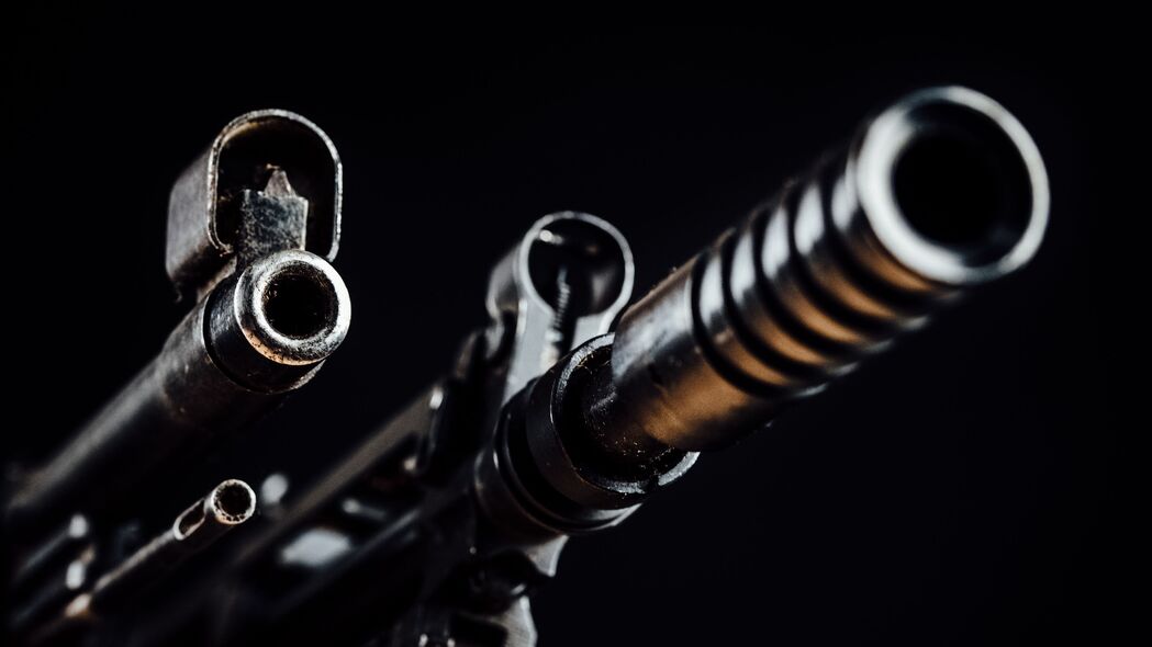 步枪枪口武器，超高清4K壁纸下载，3840x2160分辨率背景图片