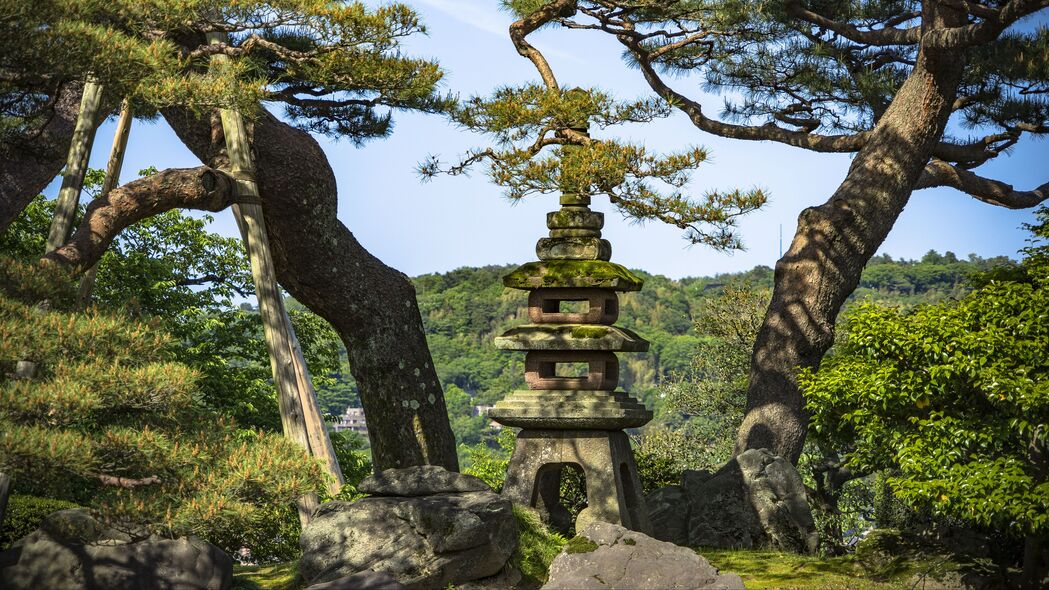 树海森林塔影，避难所建筑之美——精选4K高清壁纸（3840x2160）免费下载