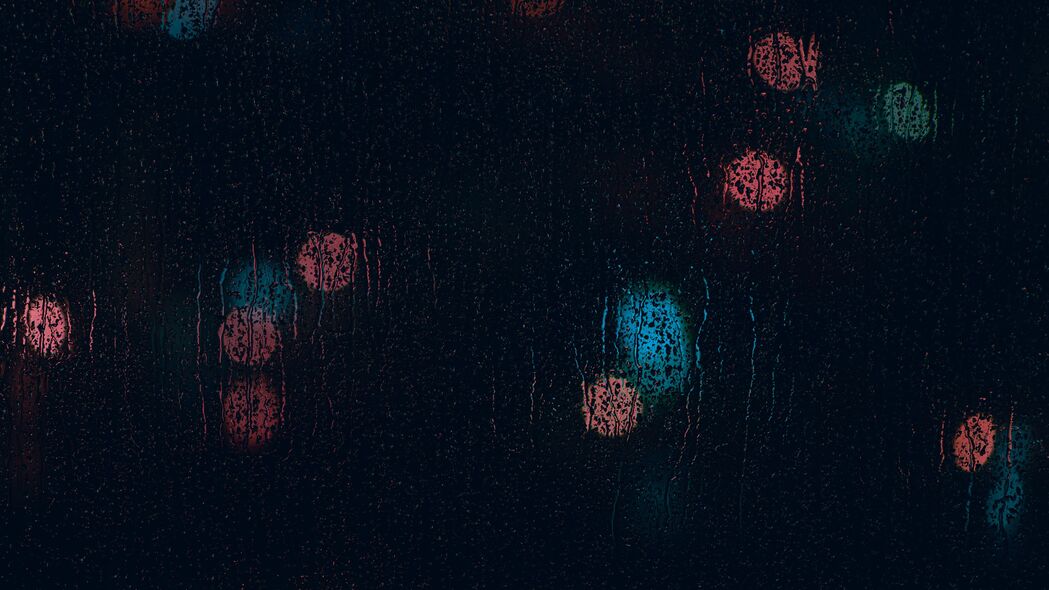 雨滴散焦，玻璃上的微观宇宙，精选4K高清壁纸，3840x2160超清分辨率，下载畅享视觉盛宴！