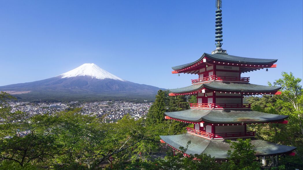 宝塔之美，领略日本建筑风韵的4K高清壁纸（3840x2160）免费下载