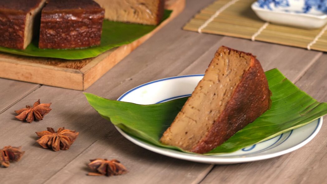 蛋糕甜点糕点，茴香风味4K高清壁纸，3840x2160美食图片下载