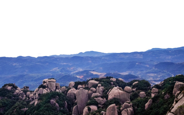 福建太姥山绝美风光，高清PNG透明背景图片，设计素材免费下载