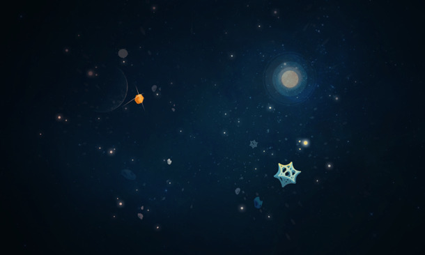 星星高清PNG透明图，抽象梦幻背景元素，设计素材一键下载