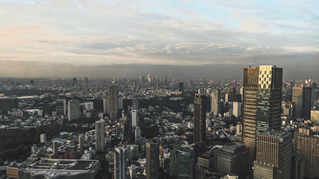 城市鸟瞰，绝美建筑景观4K壁纸，高清3840x2160下载