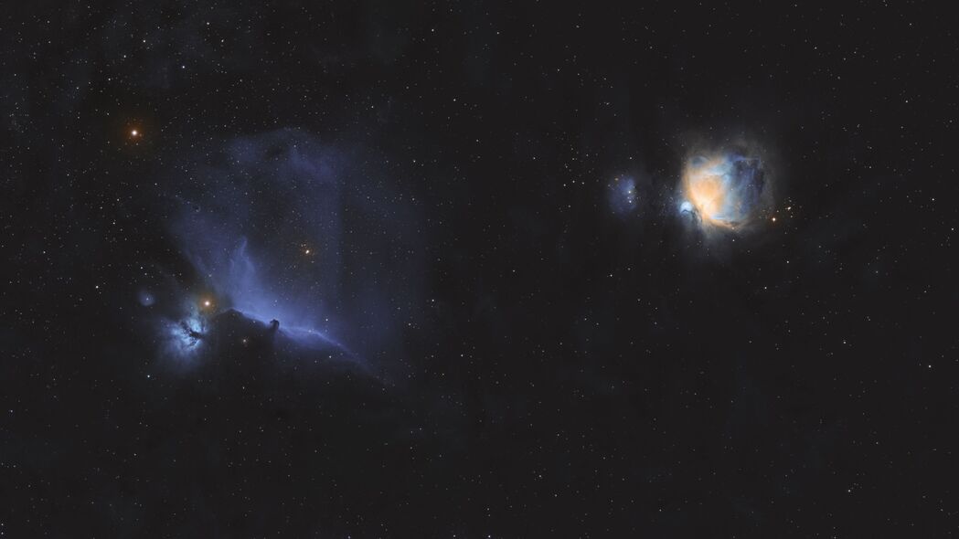 3840x2160超高清4K壁纸，炫目星云恒星，深邃太空背景任你下载