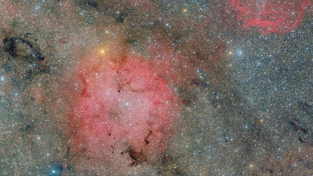 太空星云星光闪耀，高清4K壁纸（3840x2160）下载，绝美背景图呈现浩瀚宇宙