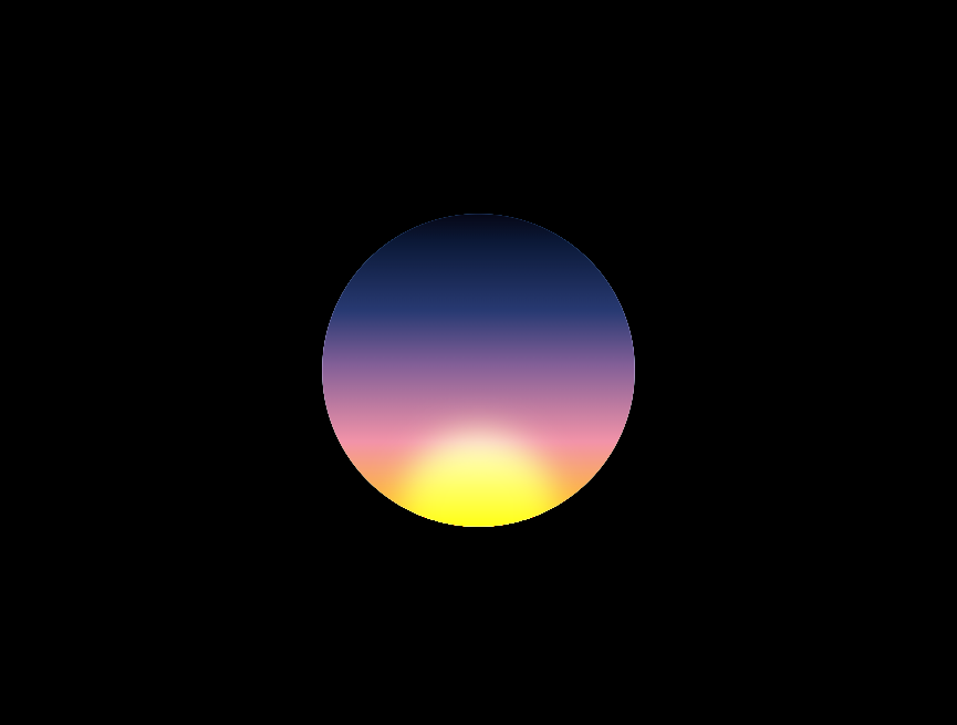 日出动态图片风景制作，css太阳运动特效