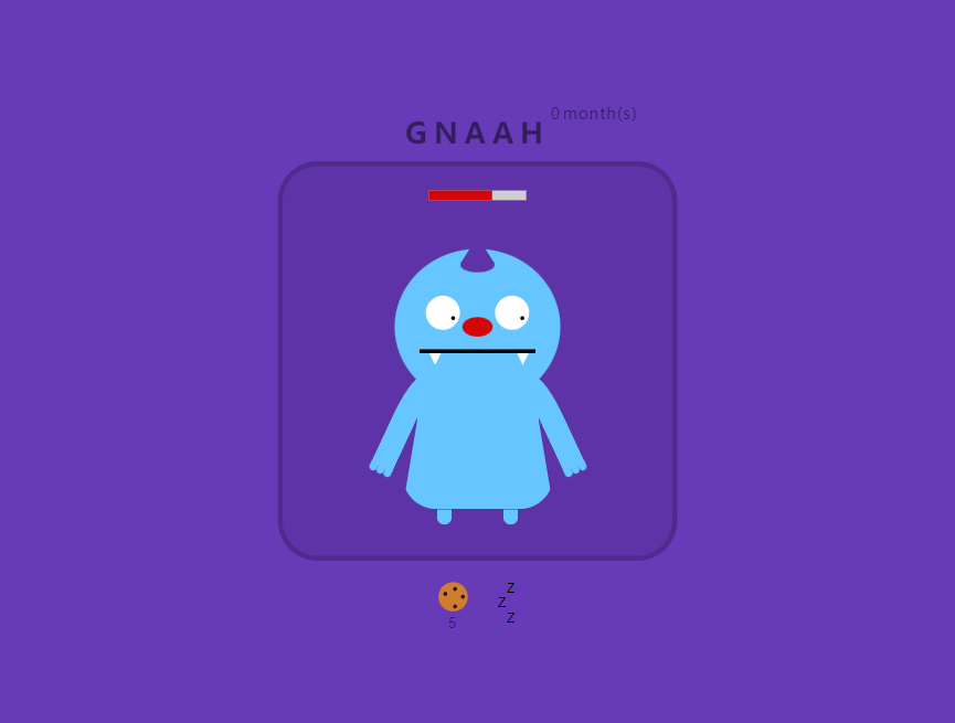 小怪物图片gif，css动画效果代码下载