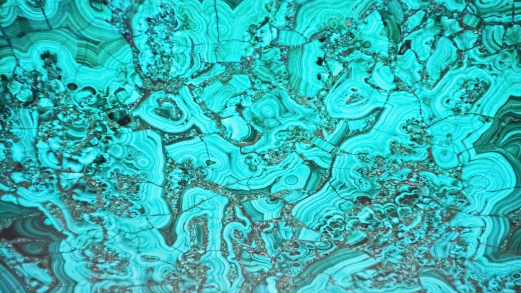 高清蓝色抽象碎片裂缝4K壁纸，3840x2160超清背景图片，免费下载