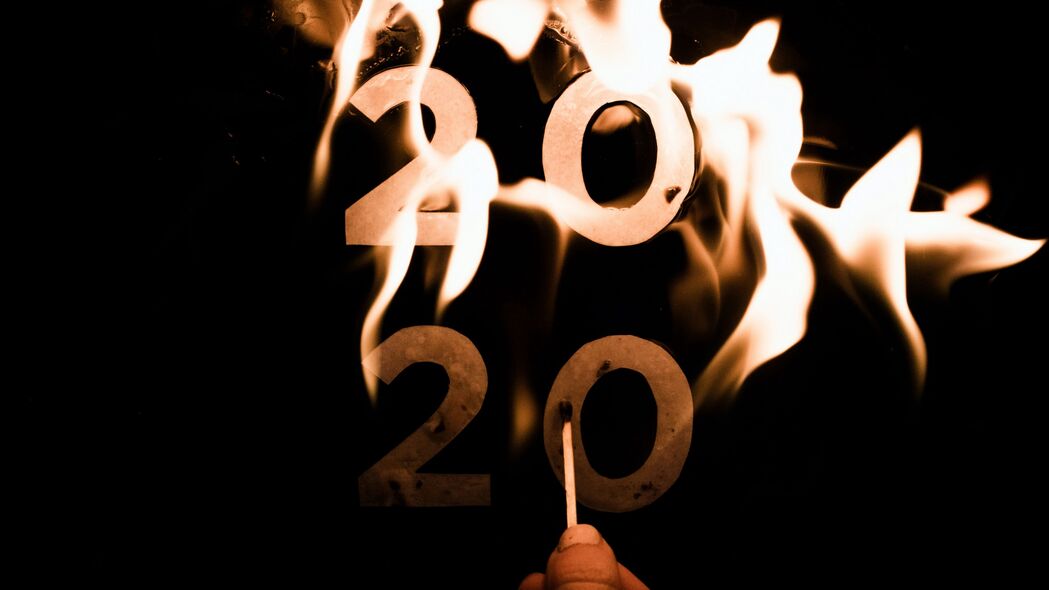 2020火焰燃烧之美，惊艳4K高清壁纸，3840x2160超清画质，免费下载！
