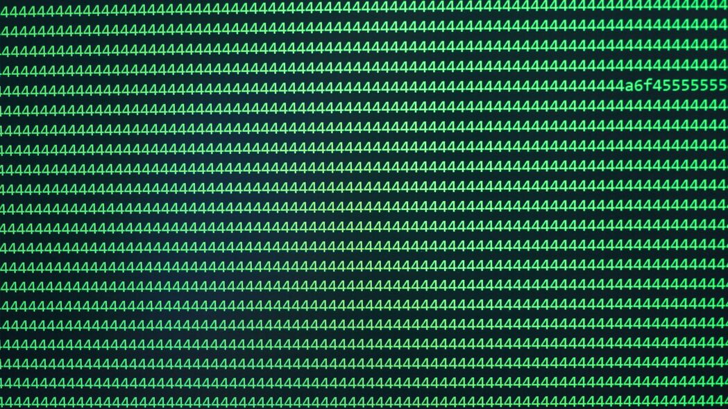 绿色代码矩阵数字字符串主题，4K超高清3840x2160壁纸下载
