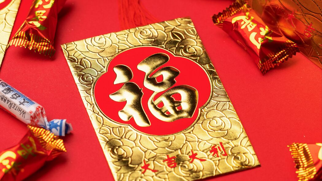 卡象形文字铭文糖果，绝美4K壁纸，3840x2160高清背景图片免费下载