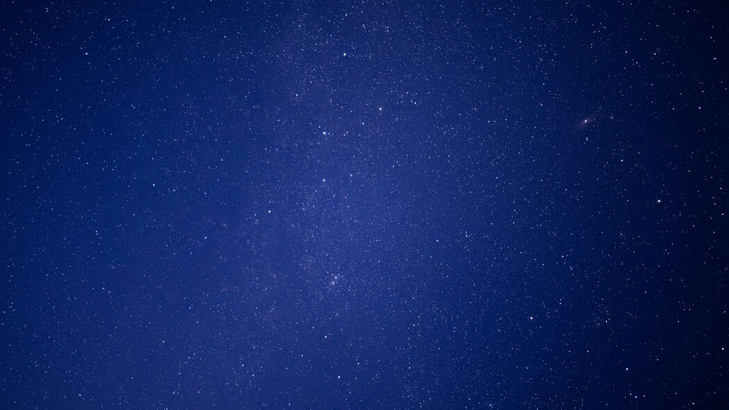 星空之美，高清蓝色夜晚4K壁纸，3840x2160超清分辨率，尽享浩瀚星辰