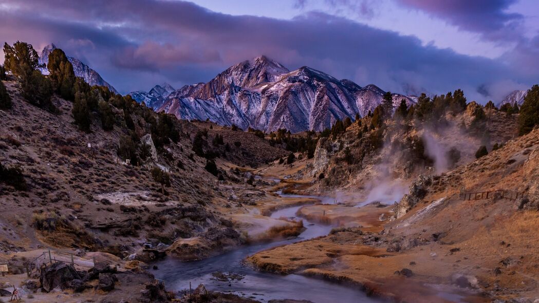 山涧流金，黄昏醉美——精选4K超清风景壁纸，3840x2160高清下载