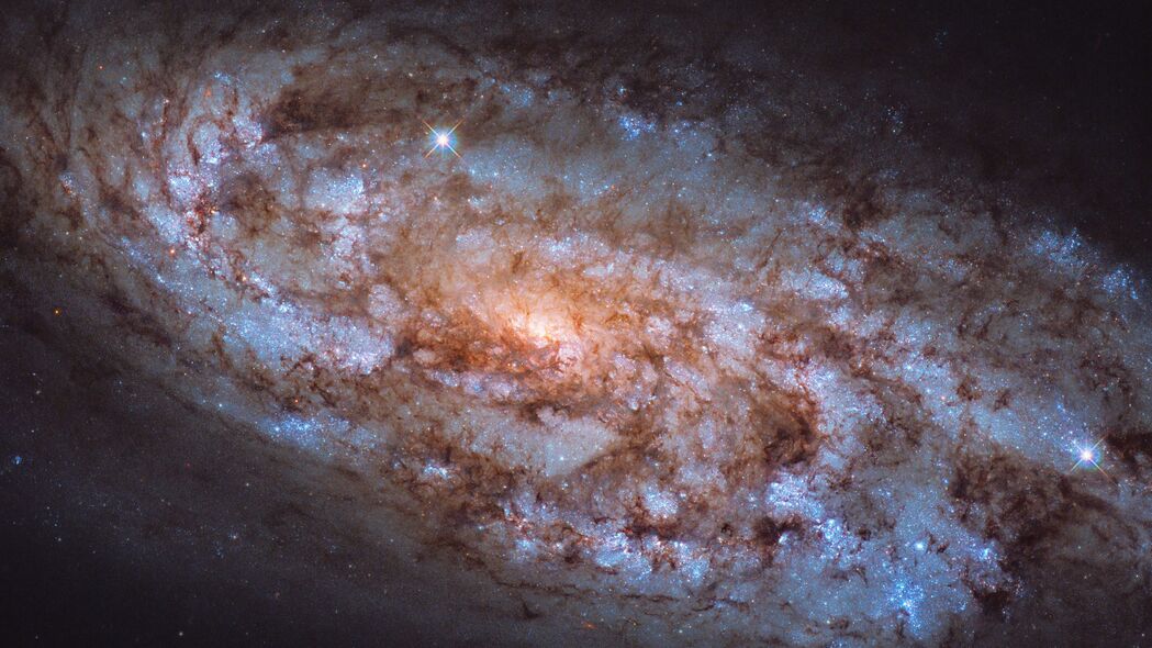 NGC 1792星系，绝美螺旋恒星太空4K壁纸，高清3840x2160背景图片下载